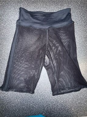 Tiger FridayBlack Mesh Biker Shorts Size Adult XS.